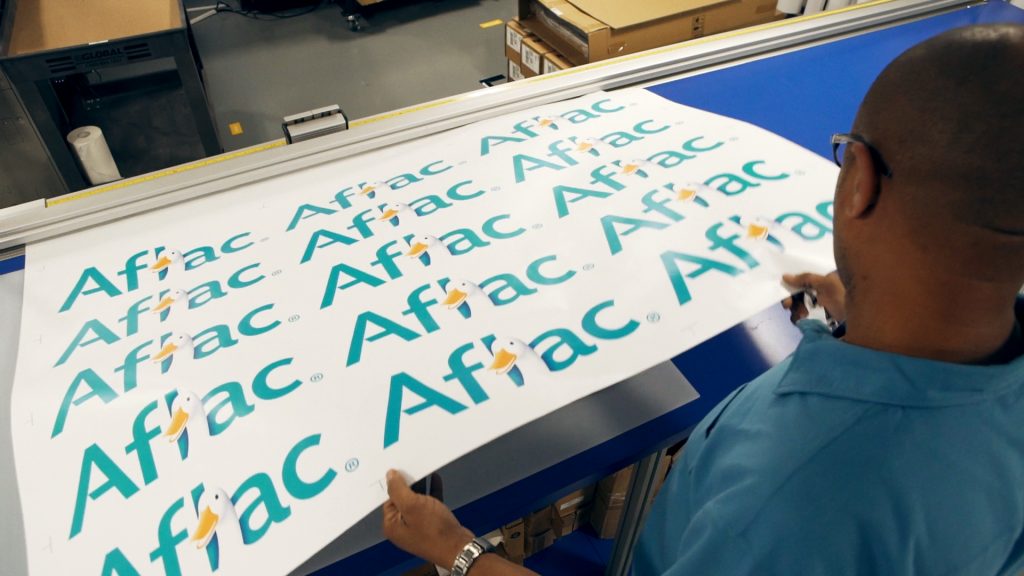 full color printing solutions by communicorp for aflac